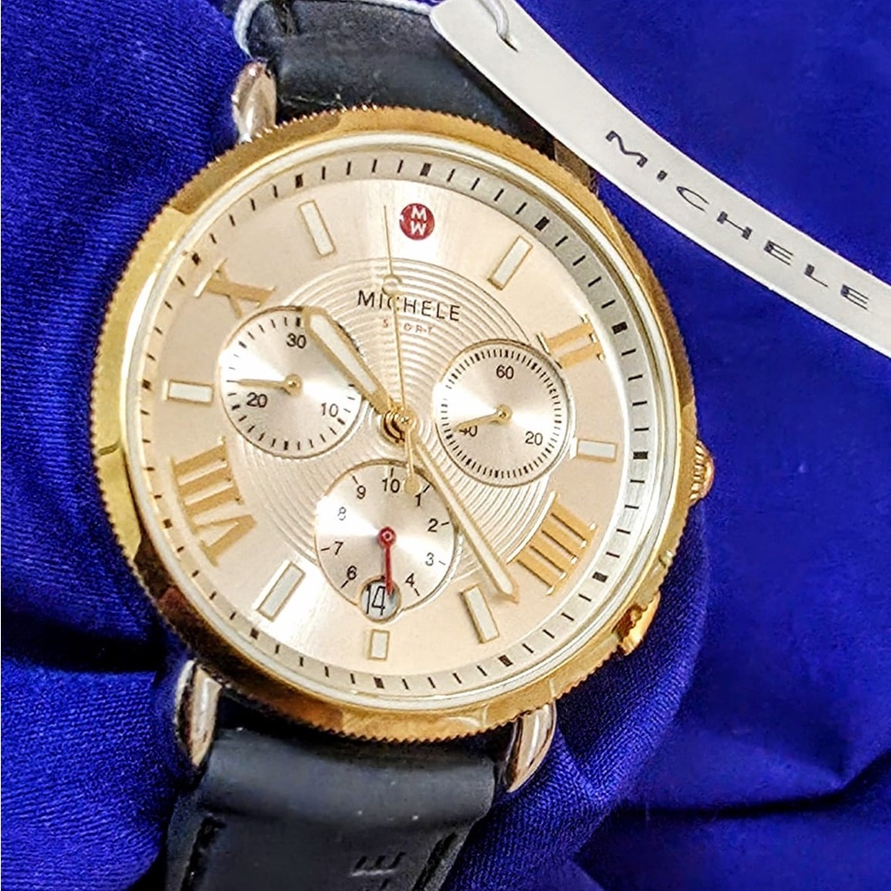 Michele Sports Sail Womens Watch Chrono 38mm
Excellent condition
